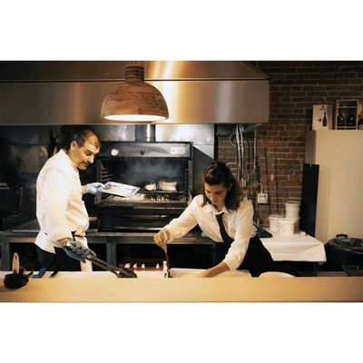 Pira 90 BLACK 500.101 Horno para Carbon y Leña Cocina Gourmet - - Migsa - KitchenMax Store