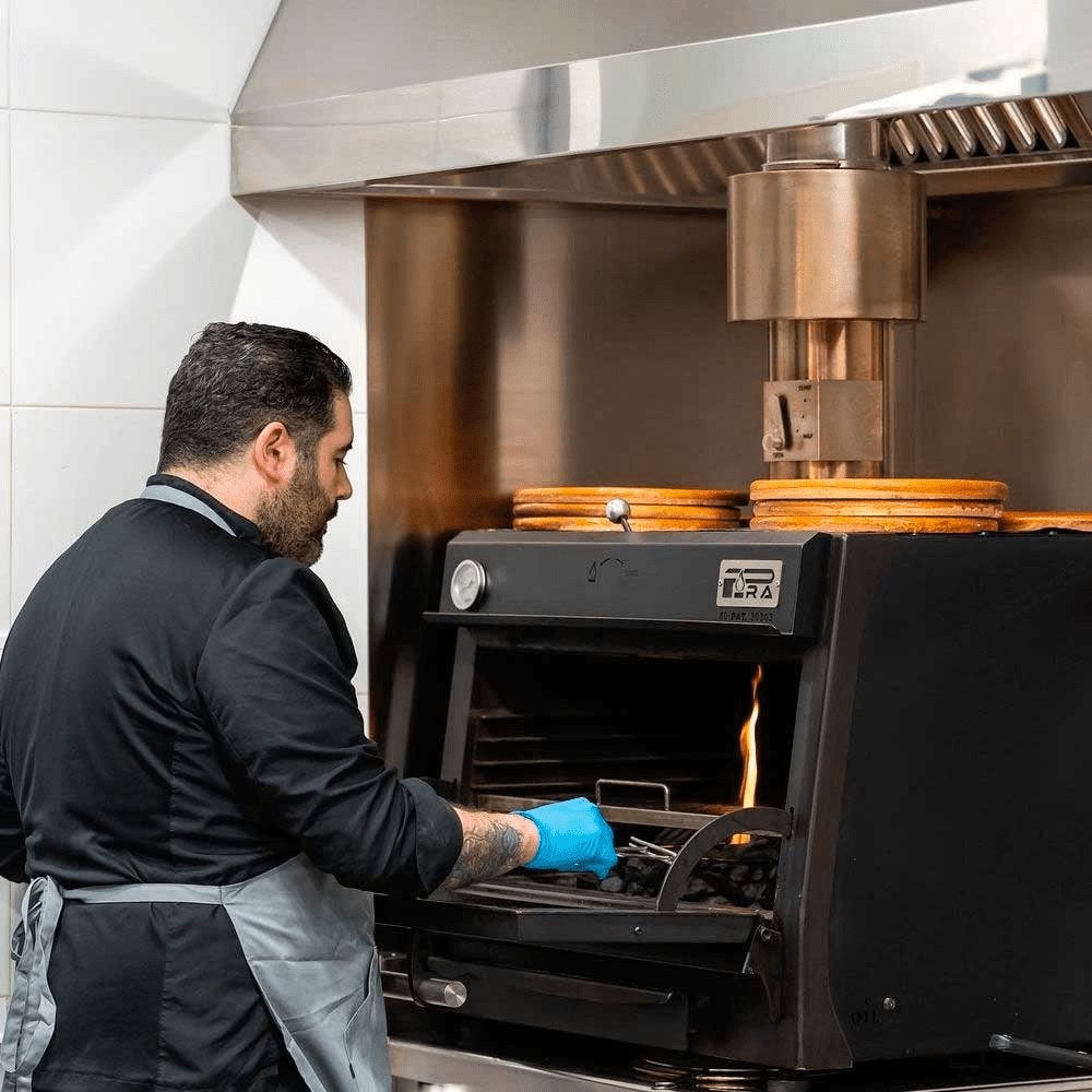 Pira PIRA 70 BLACK 450.101 Horno para Carbon y Leña Cocina Restaurante - - Migsa - KitchenMax Store