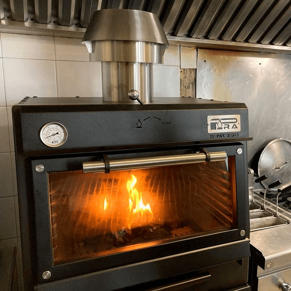 Pira PIRA 70 BLACK 450.101 Horno para Carbon y Leña Cocina Restaurante - - Migsa - KitchenMax Store
