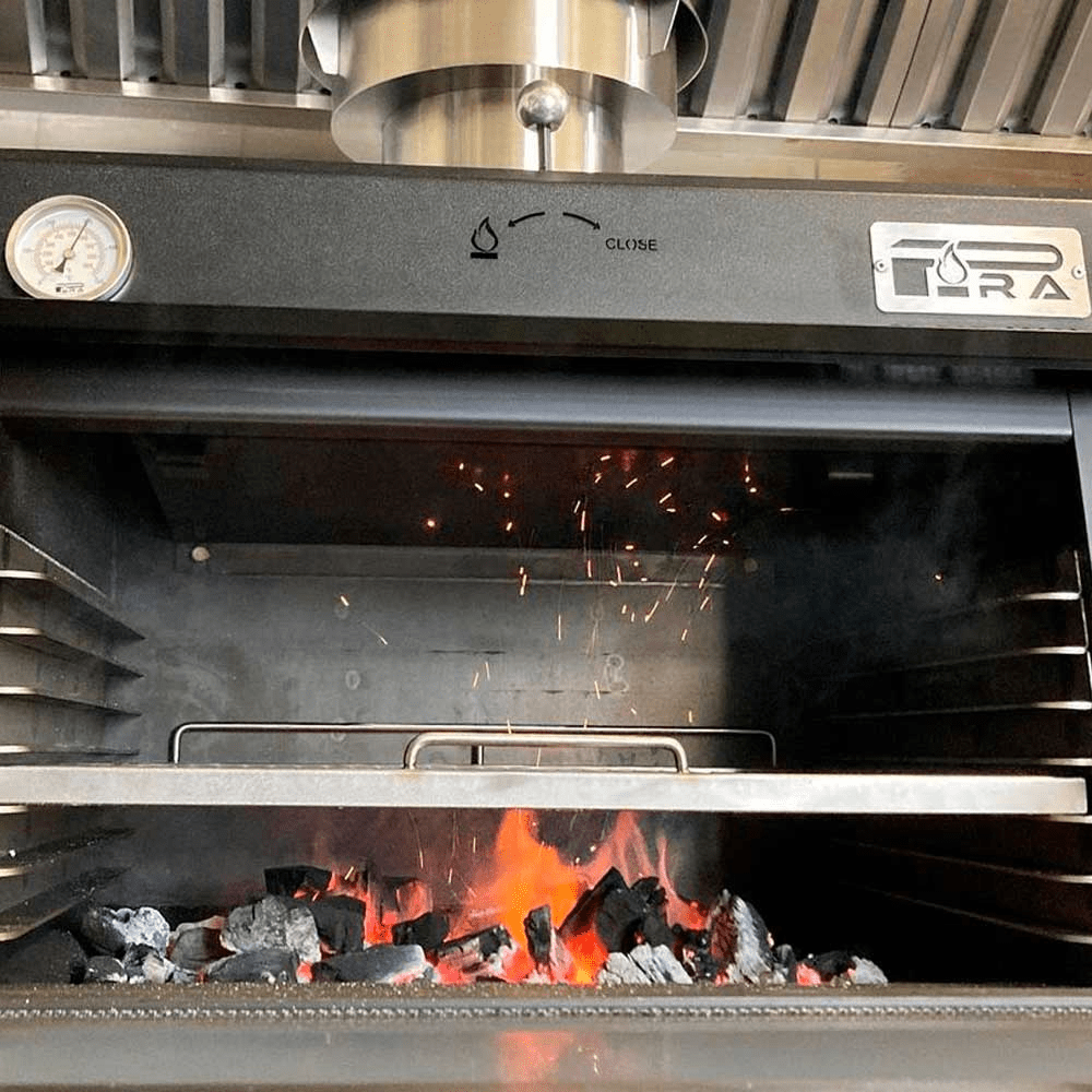 Pira PIRA 70 BLACK 450.101 Horno para Carbon y Leña Cocina Restaurante - - Migsa - KitchenMax Store