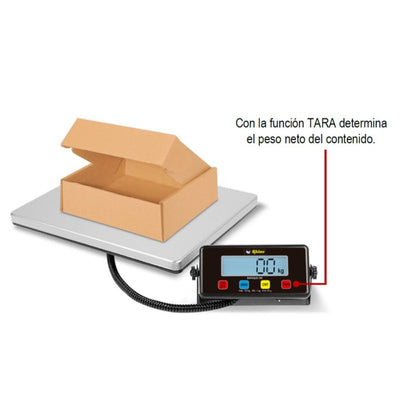 Rhino BAPAQUE-100 Bascula Electronica Paqueteria 100 Kg - - Rhino - KitchenMax Store Rhino BAPAQUE-100 Bascula Electronica Paqueteria 100 Kg para Paqueterias Almacenes Bodega Inventario Deposito Cajas Paquetes Envios Cajar Control de Inventario