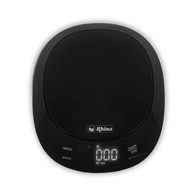 BÁSCULA RHINO BARAG-5 | Báscula de Cocina | 5 Kg | A Prueba de Agua | Alimentos Cocina Panadería Repostería Pastelería Restaurante