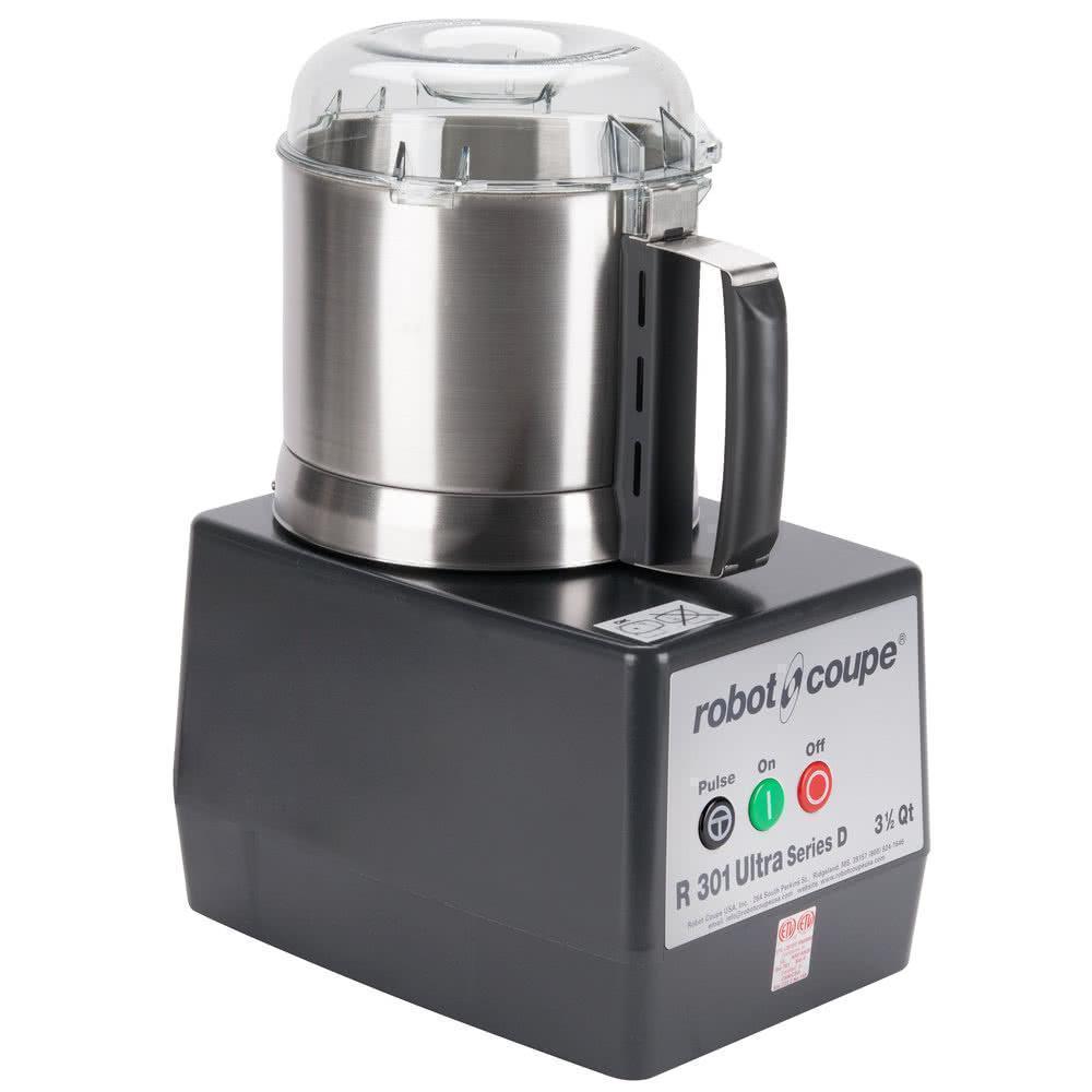 Robot Coupe R301 ULTRA B Procesador Alimentos 3.5 Qt. 1.5 HP Tazón Acero inoxidable - Procesadores Alimentos / Ralladores / Cortadores - Robot Coupe - KitchenMax Store