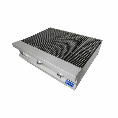 San-Son SSA36 Asador Frente 92 cm Gas 3 Controles Acero Inoxidable Gris - Asador - San Son - KitchenMax Store