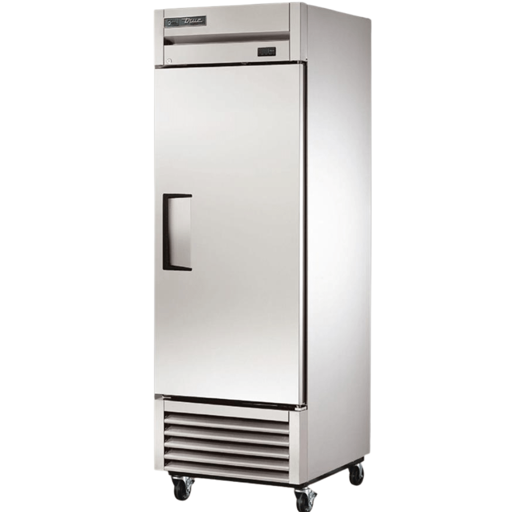 TRUE T-23F-HC Congelador Vertical 1 Puerta Solida Iluminacion Cuerpo Acero Inoxidable Gris - - true - KitchenMax Store