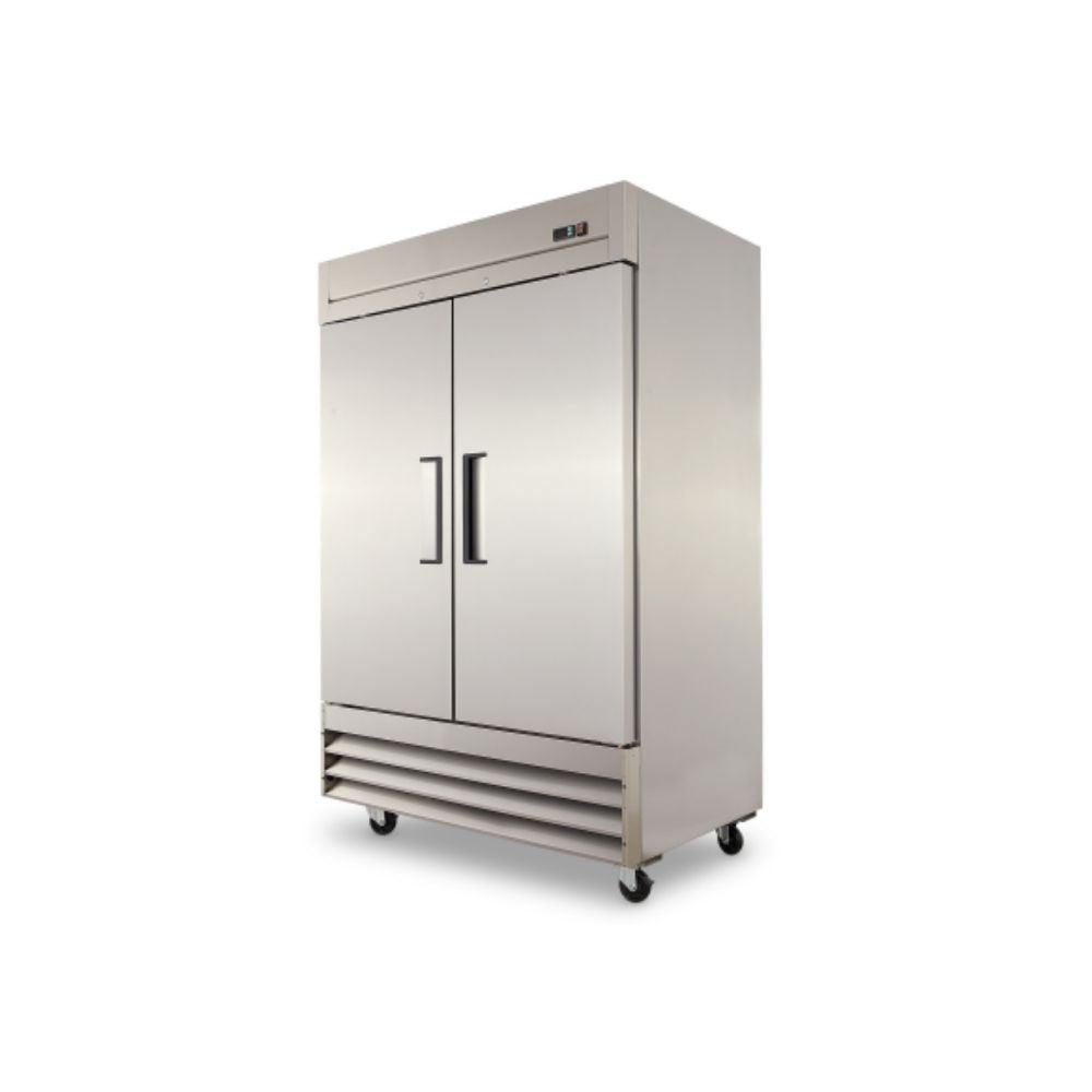 Torrey RVSA-47UI Refrigerador Reach-In vertical 2 Puertas Solidas Acero Inoxidable - Refrigeradores Verticales - Torrey - KitchenMax Store