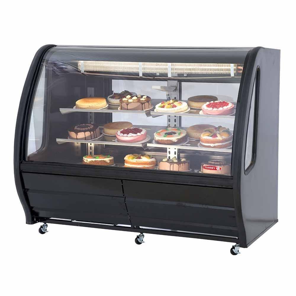 Torrey Tem150 Vitrina Delicatessen Plus Vidrio Curvo - Vitrinas Refrigeradas - Torrey - KitchenMax Store