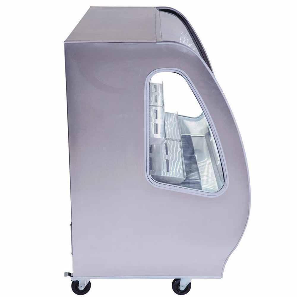 Torrey Tem150 Vitrina Delicatessen Plus Vidrio Curvo - Vitrinas Refrigeradas - Torrey - KitchenMax Store