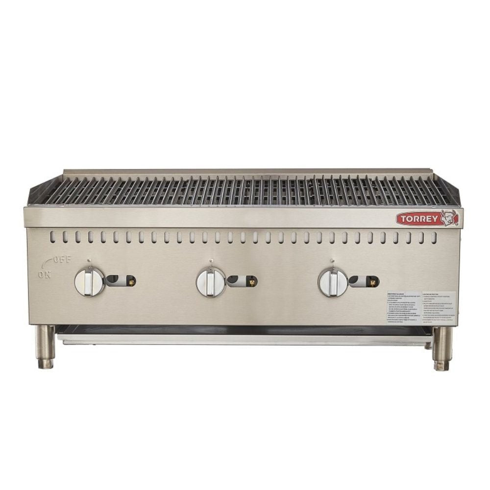 Torrey ASA-900G CQASA900021 Asador Frente 90.4 cm Gas Acero Inoxidable - - Torrey - KitchenMax Store