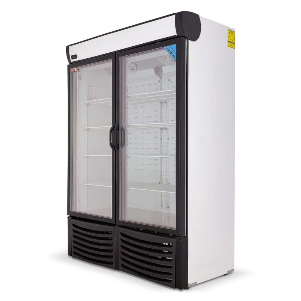 Torrey CV32 PTCV-0008 Congelador Exhibidor Vertical 2 Puertas 8 Parrillas Cuerpo Esmaltado - Congeladores - Torrey - KitchenMax Store