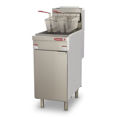 Torrey FRT-20G CQFRG020027 Freidora Gas 20 Litros Acero Inoxidable - - Torrey - KitchenMax Store