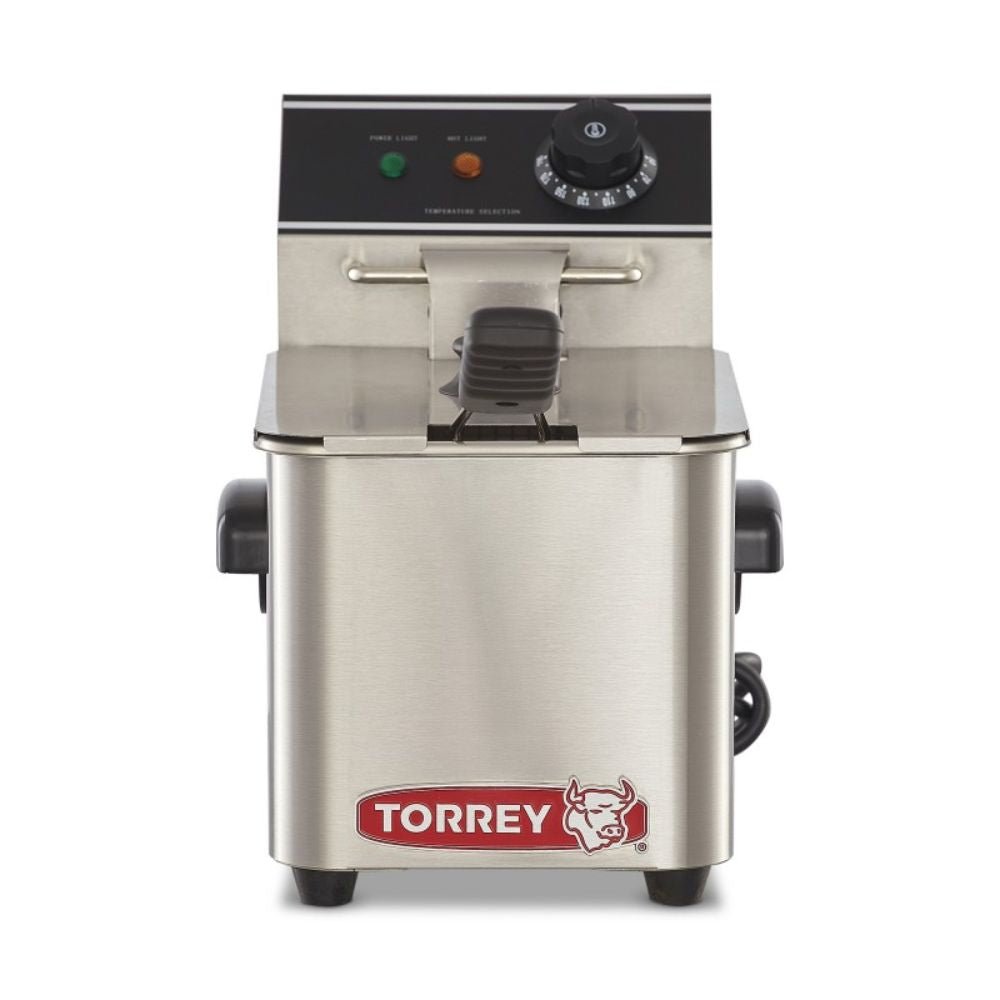 Torrey FRT-4E CQFRE004029 Freidora Electrica 4 Litros Acero Inoxidable - - Torrey - KitchenMax Store