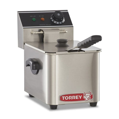 Torrey FRT-4E CQFRE004029 Freidora Electrica 4 Litros Acero Inoxidable - - Torrey - KitchenMax Store