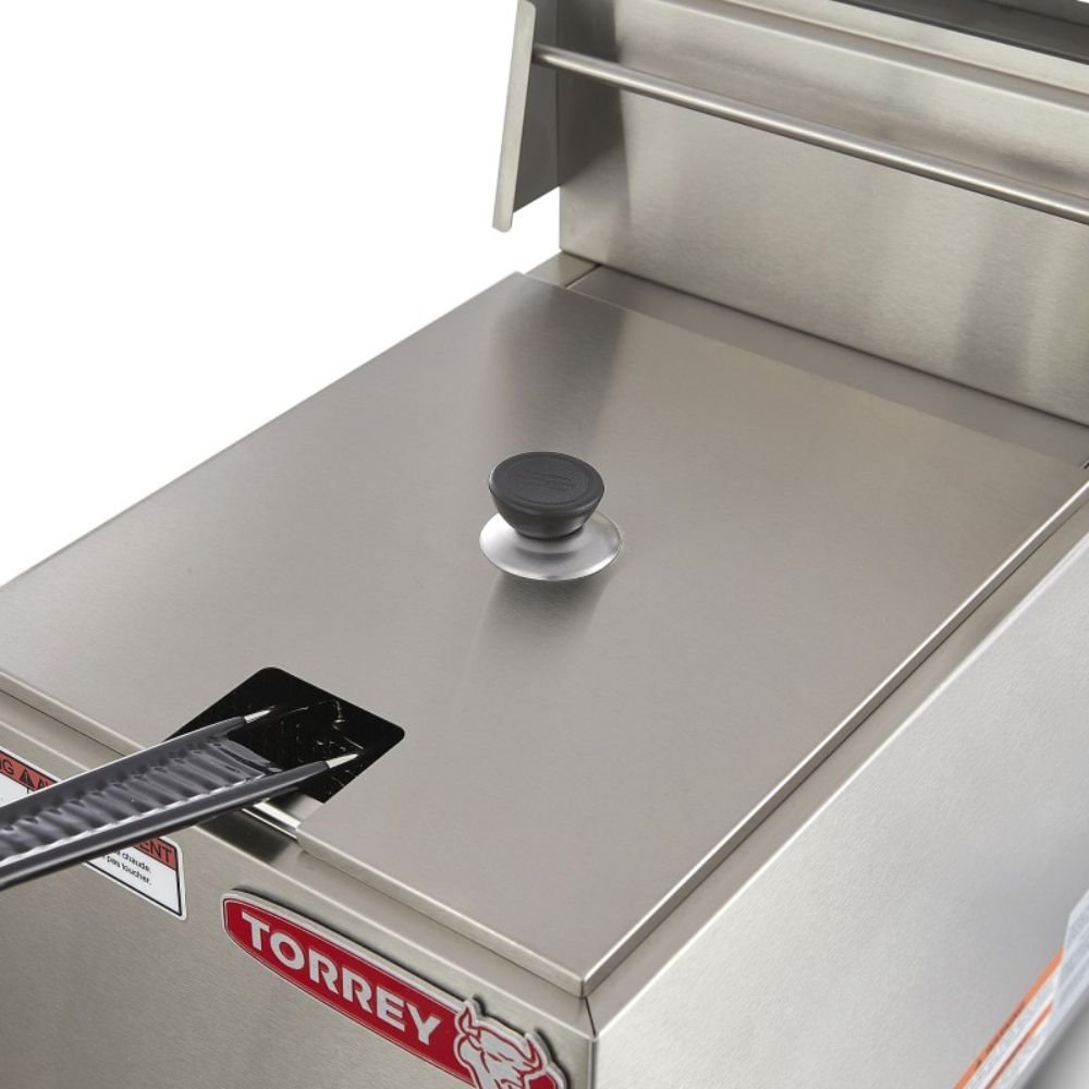 Torrey FRT-5G CQFRG005029 Freidora Gas 5 Litros Acero Inoxidable - - Torrey - KitchenMax Store
