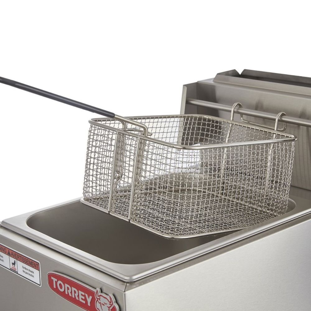 Torrey FRT-5G CQFRG005029 Freidora Gas 5 Litros Acero Inoxidable - - Torrey - KitchenMax Store