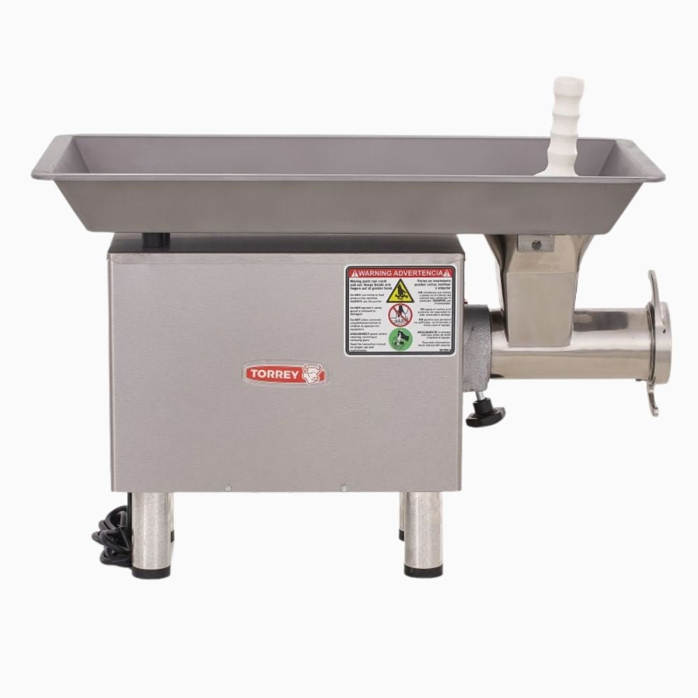 Torrey M-22-Rss-1 0M22Rss Molino Transmision Engranes Motor 1 Hp Monofasico Acero Inoxidable - Molinos de Carne - Torrey - KitchenMax Store