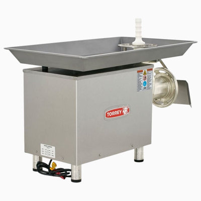 Torrey M-32-3Hp 0M323 Molino Transmision Engranes Motor 3 Hp Trifasico Acero Inoxidable - Molinos de Carne - Torrey - KitchenMax Store