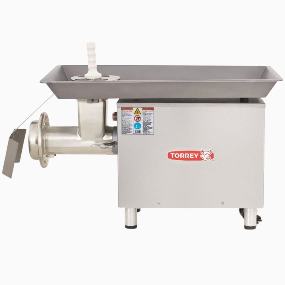 Torrey M-32-3Hp 0M32 Molino Transmision Engranes Motor 3 Hp Monofasico Acero Inoxidable - Molinos de Carne - Torrey - KitchenMax Store