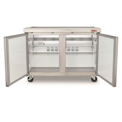 Torrey MFB-48 Mesa Fria Bajo Barra 2 Puertas 2 Parrillas Acero Inoxidable - - Torrey - KitchenMax Store