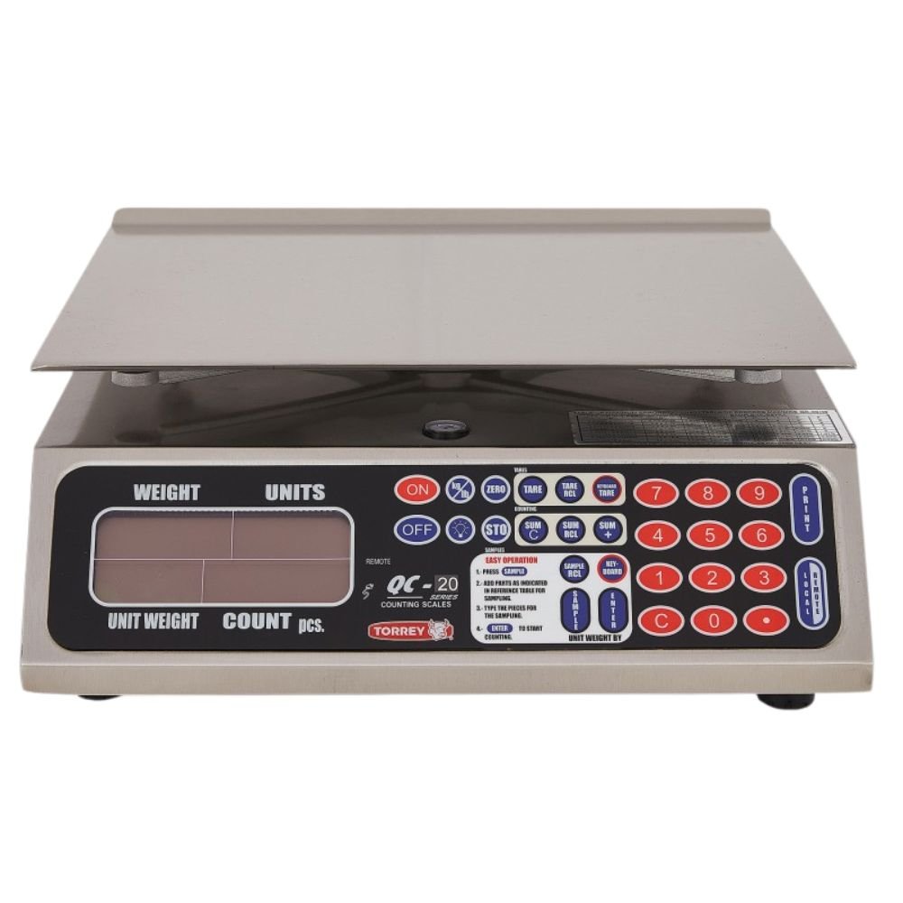 Torrey Qc-20 Bascula Contadora Pantalla LCD 20 Kg - Báscula - Torrey - KitchenMax Store