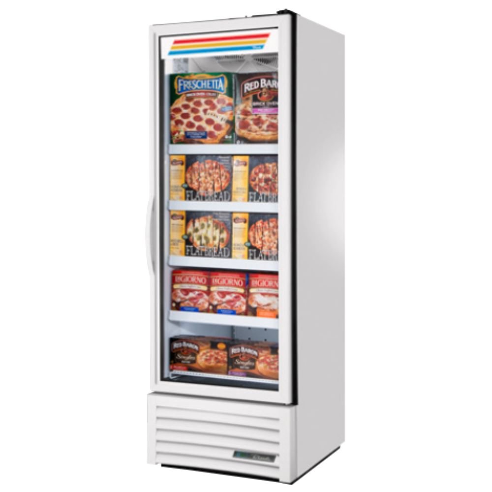True FLM-27F~TSL01 Congelador Exhibidor Vertical 1 Puerta Cristal 4 Parrillas - - True - KitchenMax Store