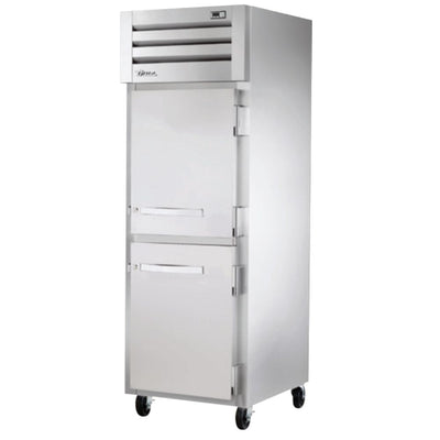 True STA1H-2HS Gabinete Calentador Vertical 2 Medias Puertas Solidas 3 Parrillas - - True - KitchenMax Store
