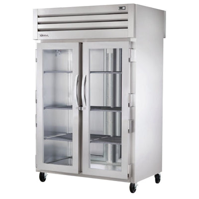 True STA2HPT-2G-2S Gabinete Calentador 2 Puertas Cristal 3 Parrillas - - True - KitchenMax Store