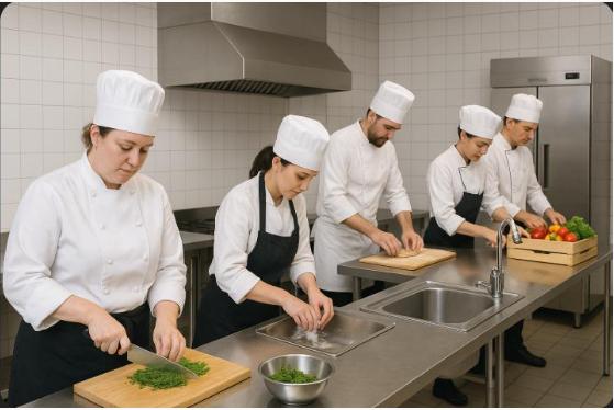 Cómo Organizar una Cocina Industrial para Máxima Eficiencia