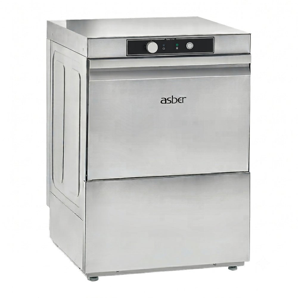 LAVAVAJILLAS ASBER GE-510 DD F SA | Lavavajillas | Apertura Frontal | 40 Cestas/Hora | 220-240V | Acero Inoxidable | Restaurante Cocina Industrial