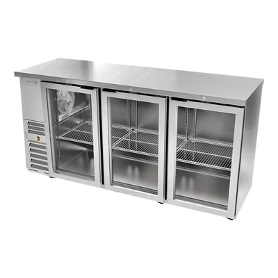 REFRIGERADOR CONTRA BARRA ASBER ABBC-24 72 SG SD HC | Refrigerador Contra Barra | 3 Puertas Cristal Corredizas | Acero Inoxidable | 540 Botellas | Bar | Refrigerador Contra Barra Cervecero Enfriador de Bebidas Bajo Barra Botellero Exhibidor Acero Inoxidable Bar Cantina Restaurante Cervecería Antro Negocio