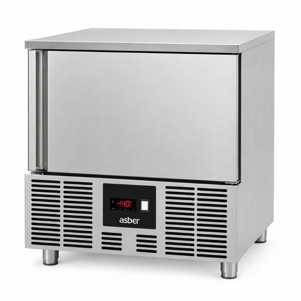 ABATIDOR ASBER BBC 05 19115160 | Abatidor de Temperatura | Capacidad para 5 Insertos | Restaurante Catering Negocio de Alimentos