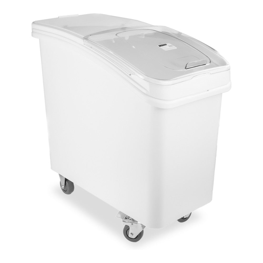 ALMACENADOR DE GRANOS RHINO ALGRA-21C | Almacenador de Granos Tipo Carro | Capacidad 79 L | Polipropileno | Panadería Restaurante Cocina Industrial