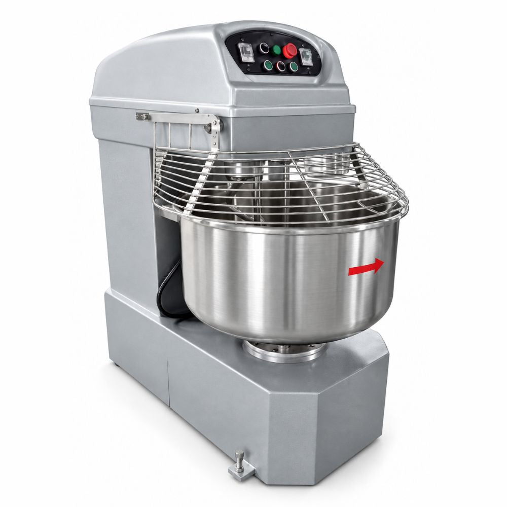 AMASADORA MIGSA HBS 130 | Amasadora Comercial | Capacidad: 130 Litros | 2 Velocidades | Panadería Pastelería Pizzería