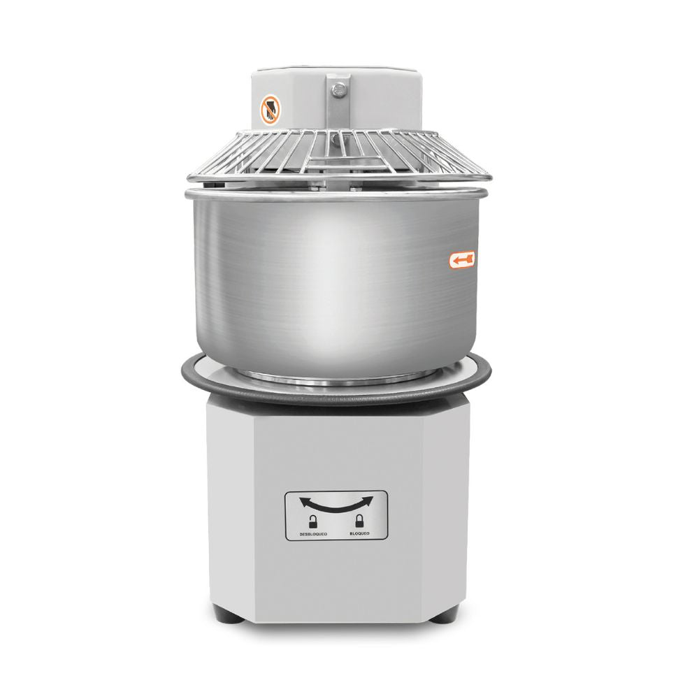 AMASADORA RHINO AMASA-20PRO | Amasadora de Procesamiento Prolongado | 2 Velocidades | Capacidad de Tazón: 20 L | Panadería Cocina Industrial Restaurante Restaurantes Cocina Panaderias Banquetes Comedores Hornear Industriales Pan Panificadora