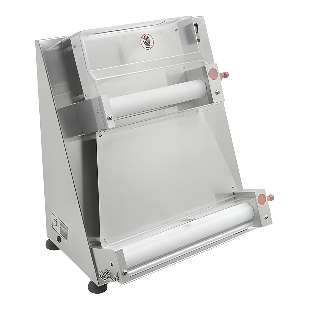 Laminadora Migsa APD-400, 500 gr, en acero inoxidable.