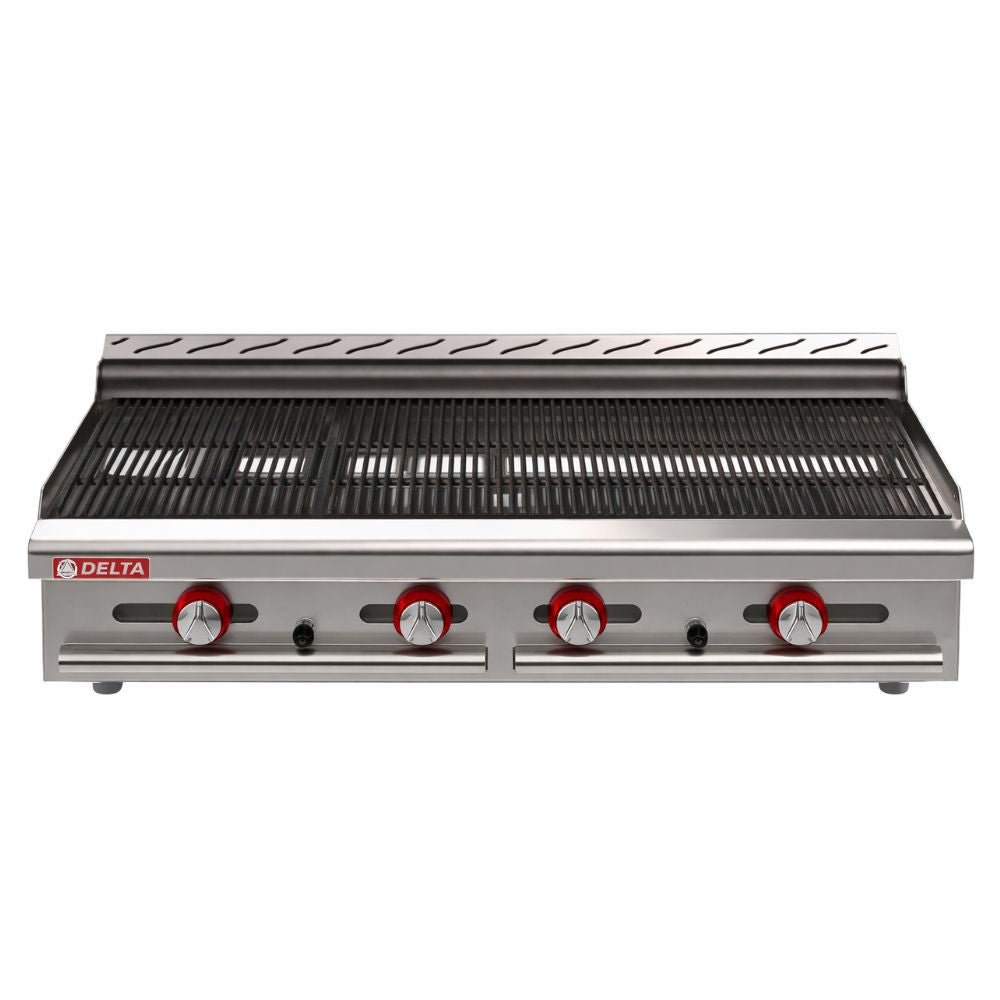 ASADOR DELTA 4-ASR | Asador | Frente 1.22 cm | Gas | Restaurante Cocina Industrial Restaurante Fonda Comedor Industrial Buffet Banquetes Cenadurias Cafeteria Restoran Food Truck