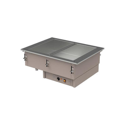 Baño Maria Asber DBM-211-S-W 220V 50/60Hz, en acero inoxidable.