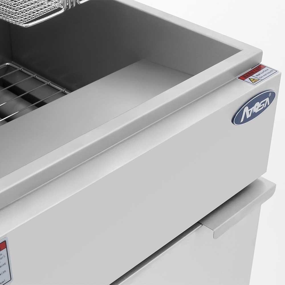 Atosa ATFS-50 Freidora Gas 2 Canastillas Acero Inoxidable - Freidores - Atosa - KitchenMax Store
