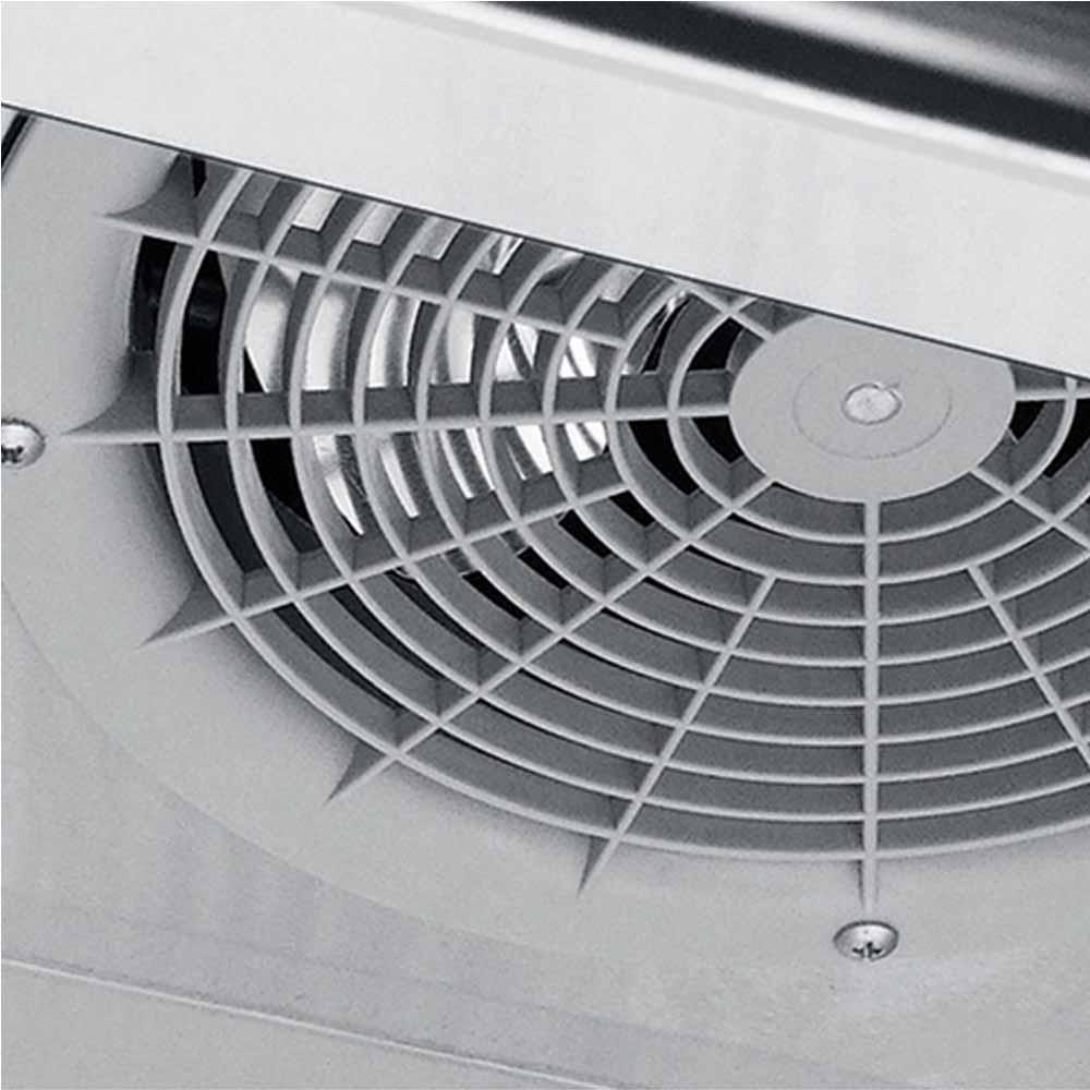 Atosa MBF8505GR Refrigerador Vertical 1 Puerta Solida 3 Parrillas Acero Inoxidable - Refrigeradores - Atosa - KitchenMax Store