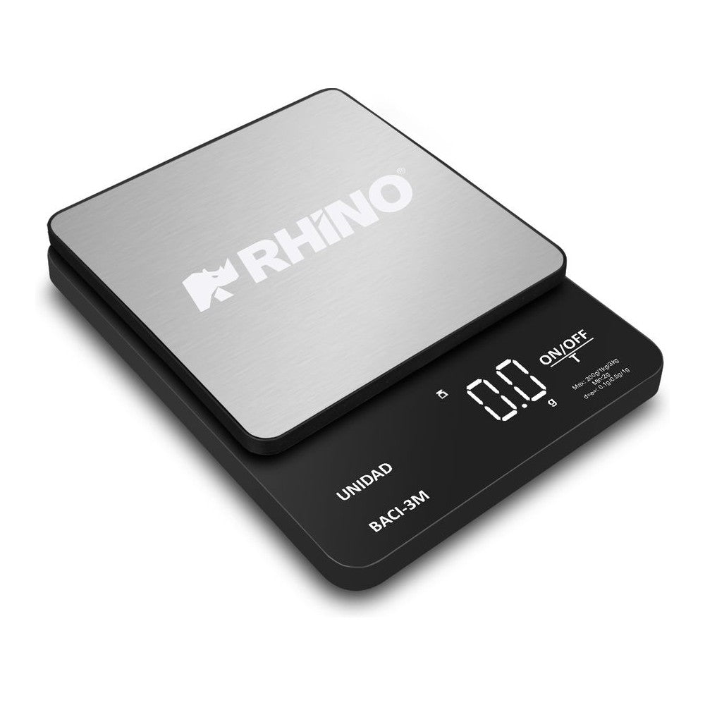 BÁSCULA RHINO BACI-3M | Báscula Digital de Precisión | Capacidad 200 g ...