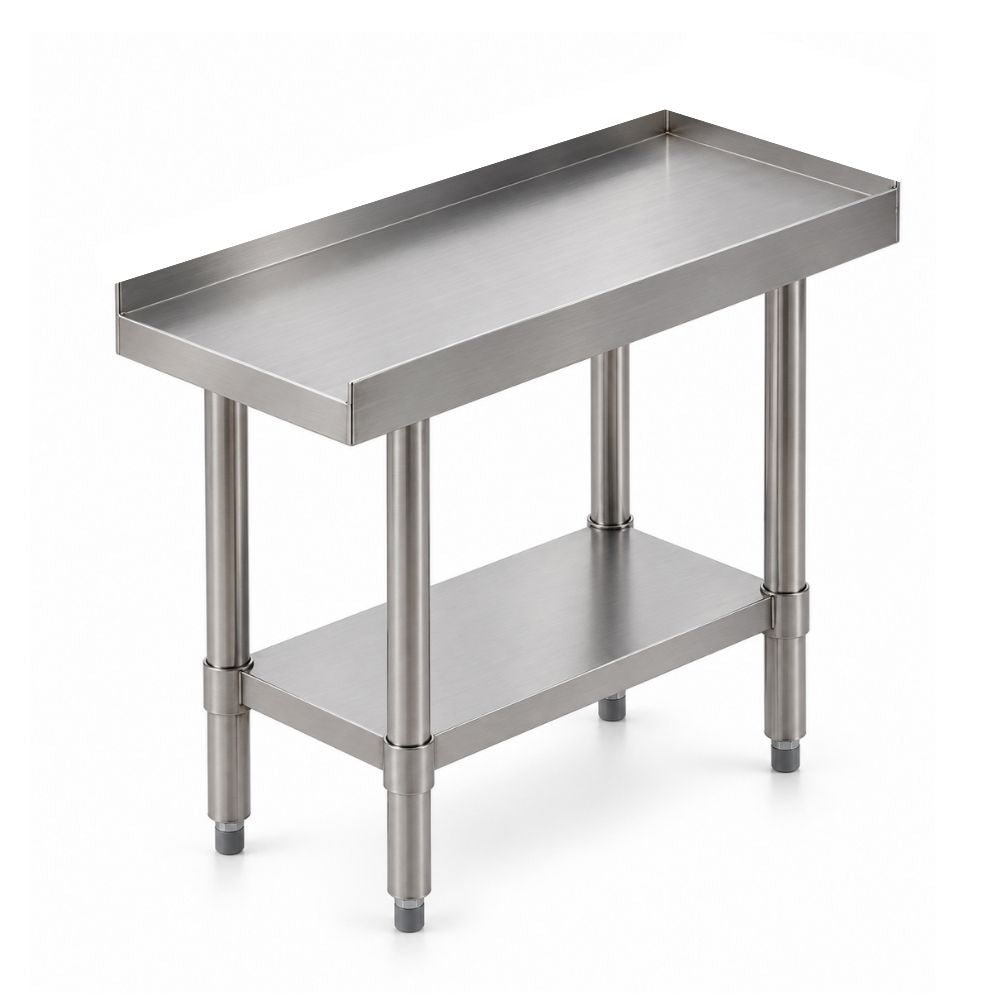 BASE ASBER AB-12 | Base Neutra | Patas Acero Inoxidable | Desmontable | Cocina Restaurante Hotel