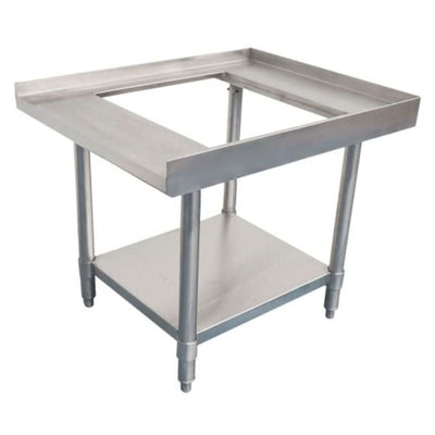 BASE ASBER AB-36 | Base Neutra | Acero Inoxidable | Desmontable | Patas Tubo | Cocina Restaurante Hotel| Cocina Parrilla Estufa Base acero Base neutra Base Soporte Soporte estufa Soporte parrilla Patas para estufa Base aluminizado Estructura angular Niveladores Food Truck Restaurante Bar Comedor Industrial Bastidor