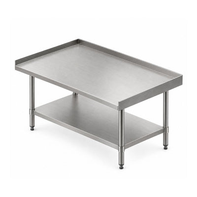 BASE ASBER AB-48 | Base Neutra Estufa | Acero Inoxidable | Desmontable | Patas Tubo | Cocina Restaurante Hotel