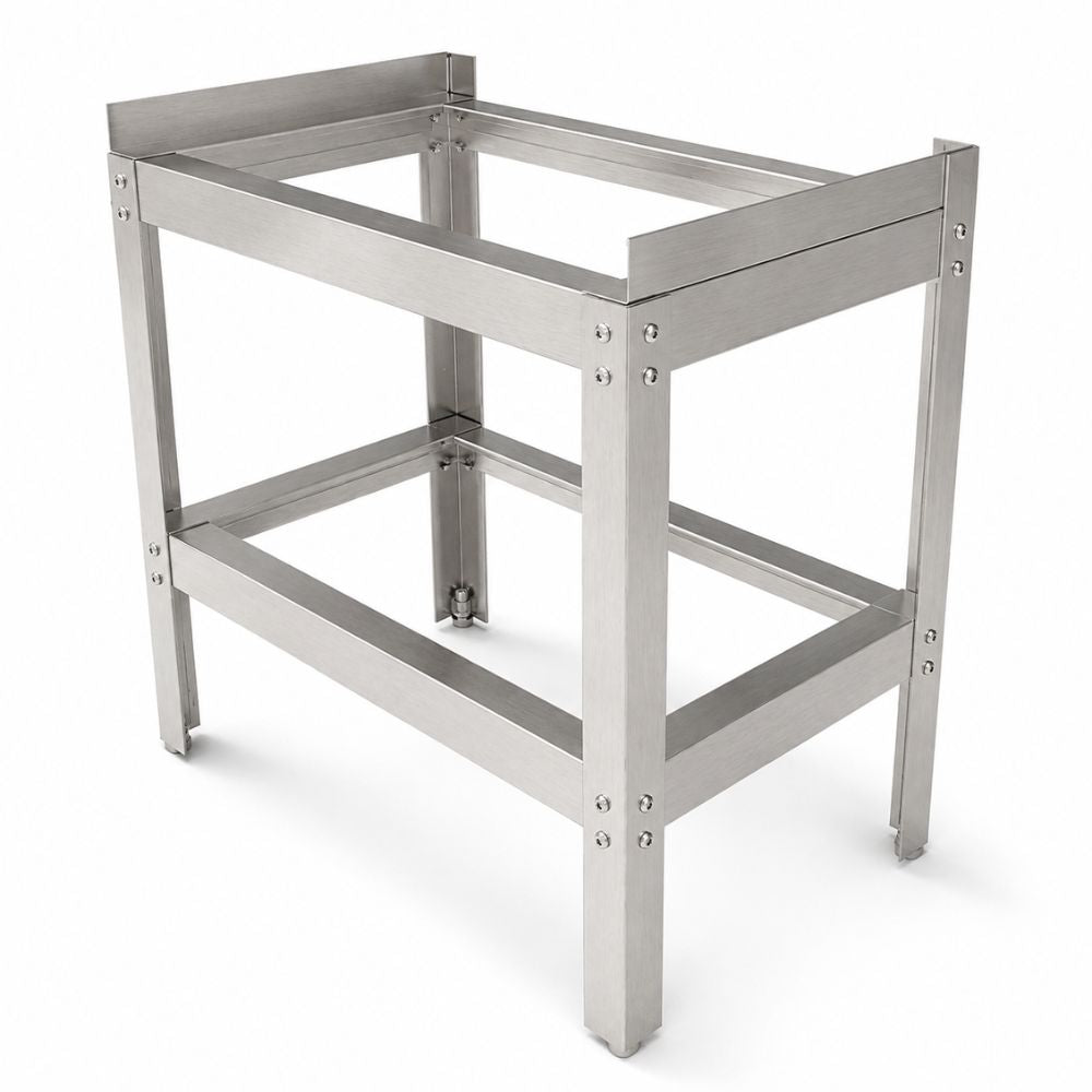 BASE PARA EQUIPO DE COCCIÓN DRAGO BS-2 | Base para Equipo de Cocción | Cocina Restaurante Hotel | Base Pata Soporte para Equipo de Cocina Industrial Mesa de Trabajo Parrilla Plancha Freidor Acero Inoxidable Restaurante Cocina Industrial Hotel Negocio
