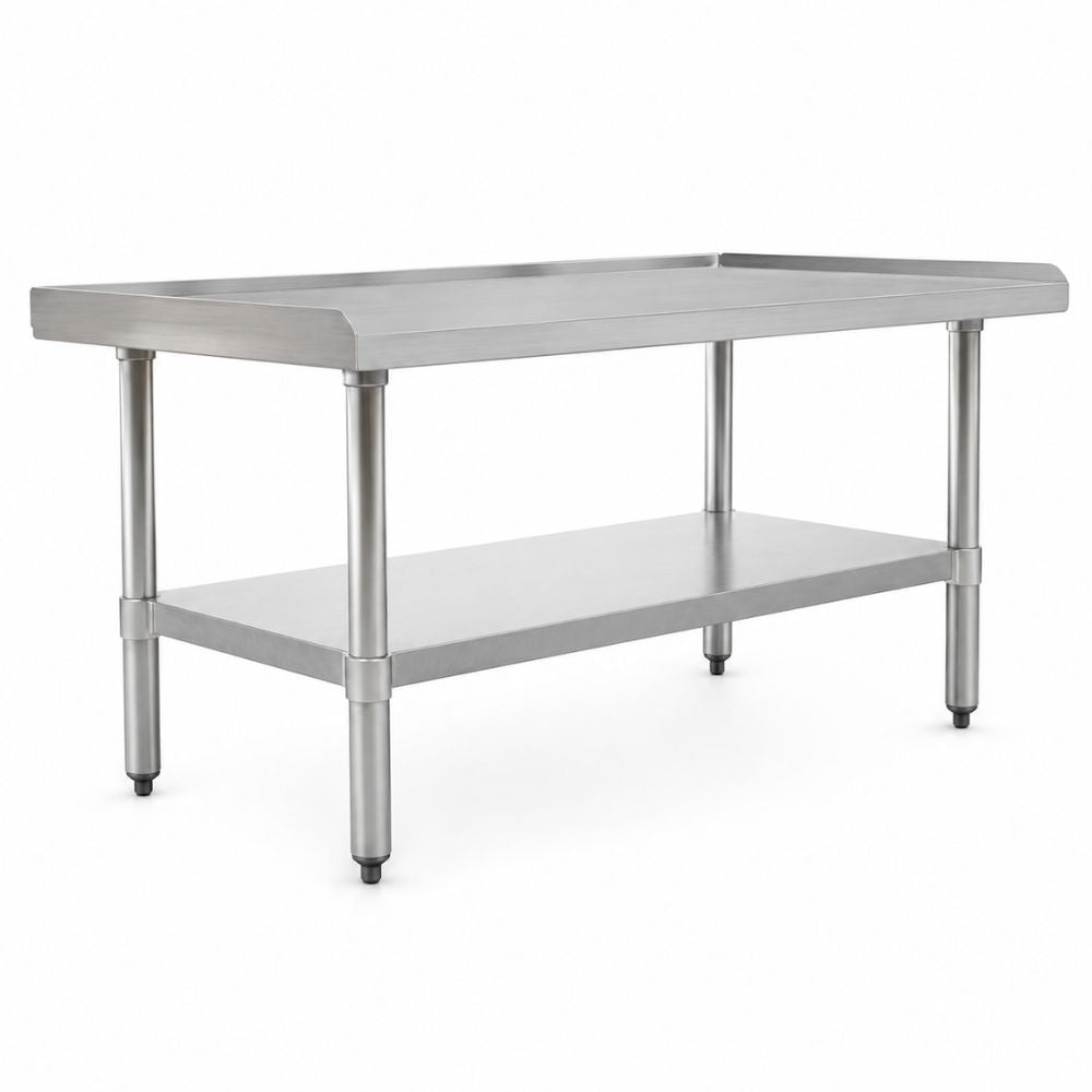 BASE DRAGO BD-2966 | Base para Equipo de Sobremesa | Entrepaño | Acero Inoxidable | Cocina Industrial Restaurante | Base Pata Soporte para Equipo de Cocina Industrial Mesa de Trabajo Parrilla Plancha Freidor Acero Inoxidable Restaurante Cocina Industrial Hotel Negocio