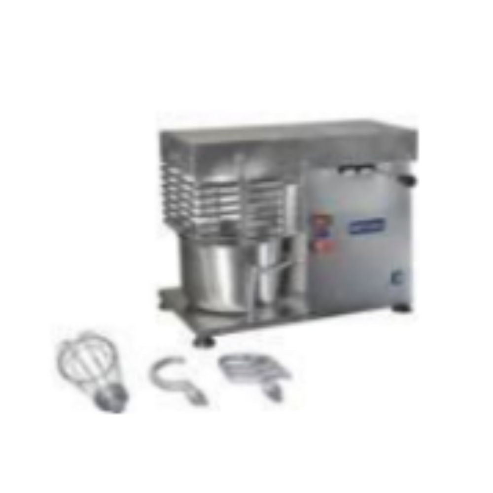 KEITER METBM12 | Batidora | Panadería Reposteria Supermercado | 12 Lts | Con Gancho Paleta Globo | Harina Pasteles Galletas Pan Dulce Salado Bolillo Panificadora