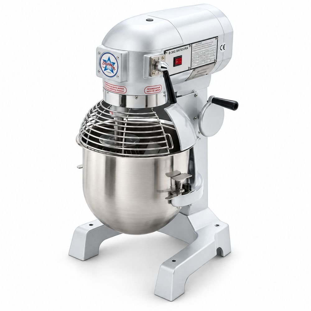 BATIDORA MIGSA B-20G | Batidora Planetaria | Capaciodad: 20 Litros | 3 Velocidades | Panificadora Panadería Restaurante