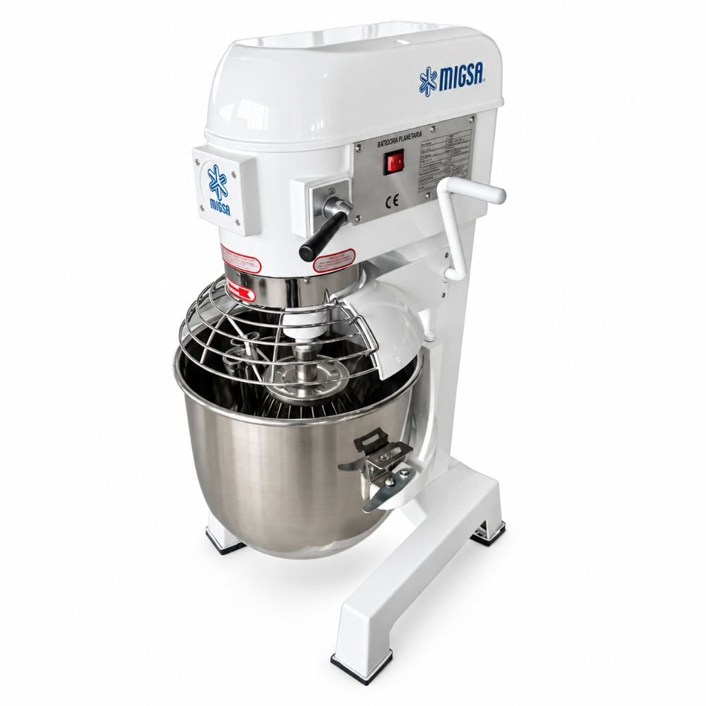 BATIDORA MIGSA B30 | Batidora Planetaria | Capacidad: 30 Litros | 3 Velocidades | Panadería Repostería Cocina