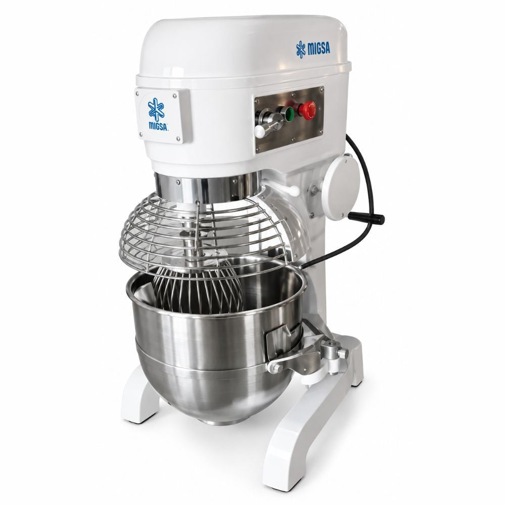 BATIDORA MIGSA B40 | Batidora Planetaria Comercial | Capacidad: 40 Lts | 3 Velocidades | Panadería Reposteria