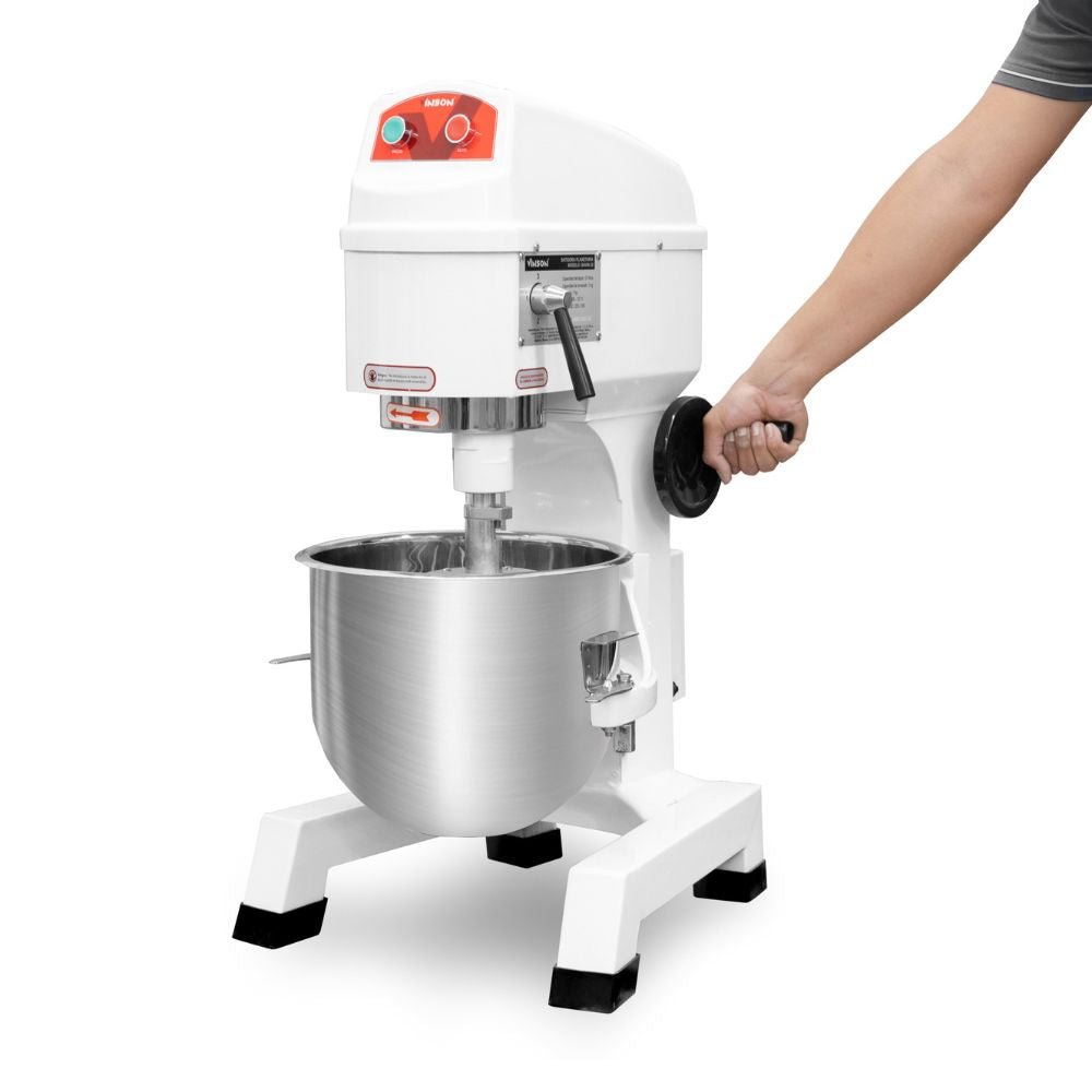 BATIDORA VINSON BAVIN-20 | Batidora Planetaria | Capacidad de Tazón: 19.3 L | Panadería Cocina Industrial Restaurante Panadería Restaurante Cocina Industrial Negocio Pasteleria Reposteria Comedor 